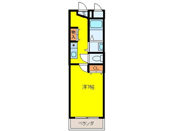 メゾン・ド・ギャレの物件間取画像